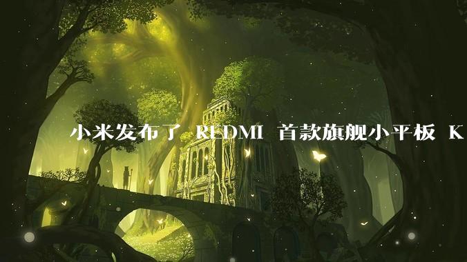 小米发布了 REDMI 首款旗舰小平板 K Pad，仅 8.8 英寸，小巧便携，如何评价这一设计？
