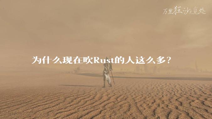 为什么现在吹Rust的人这么多？
