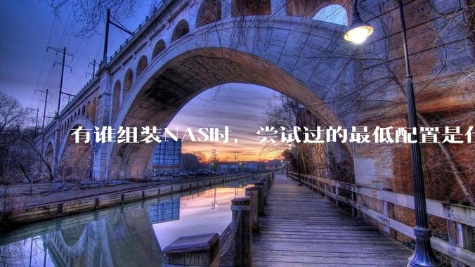 有谁组装NAS时，尝试过的最低配置是什么？
